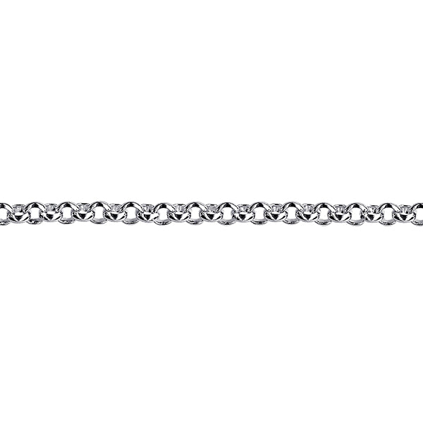 Sterling Silver Belcher Chain 50cms