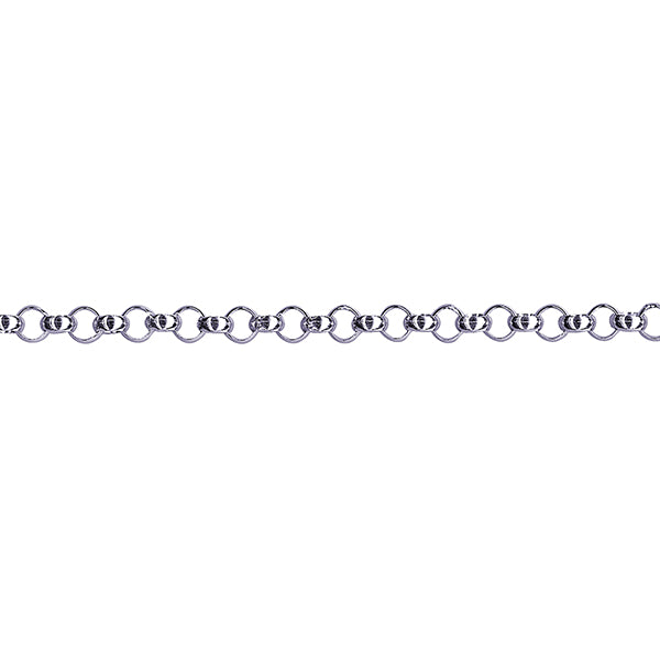 Sterling Silver Belcher Chain 55cms