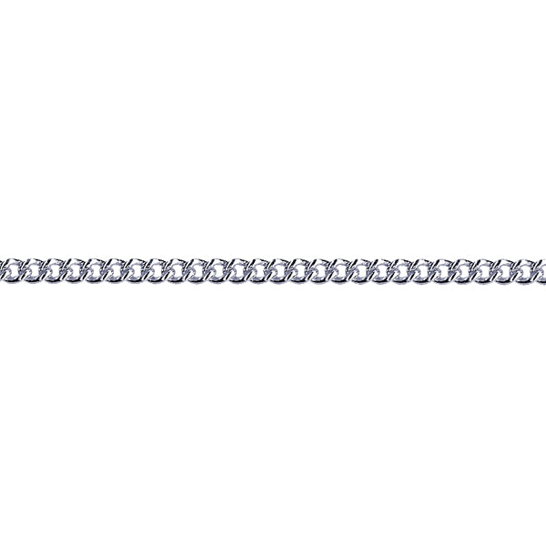 Sterling Silver Curb Chain 40cms