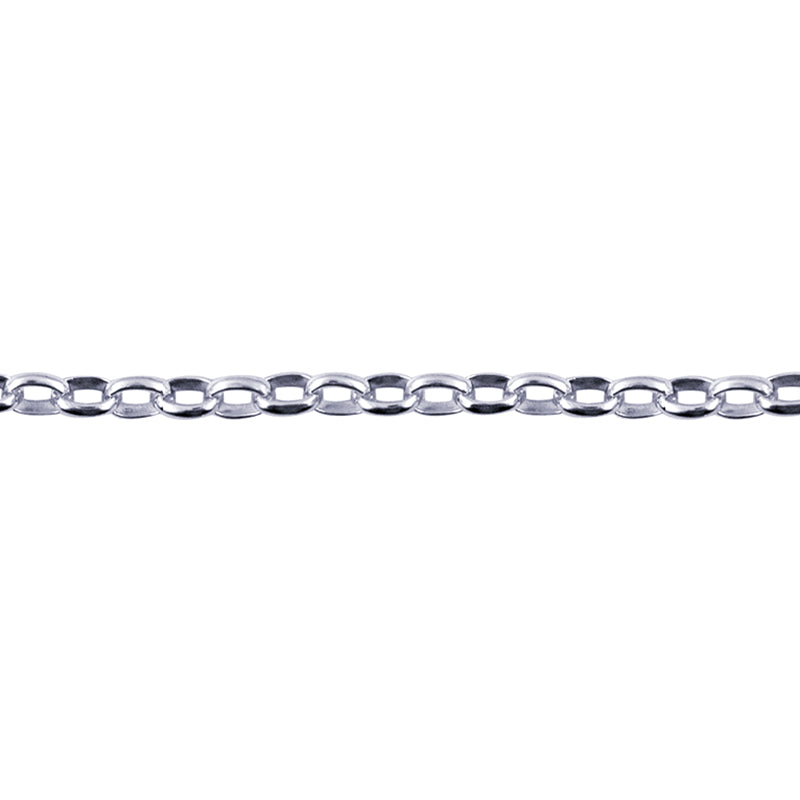 Sterling Silver Belcher Chain 60cms