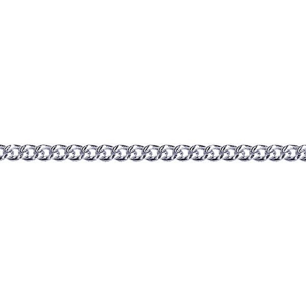 Sterling Silver Curb Chain 40cms