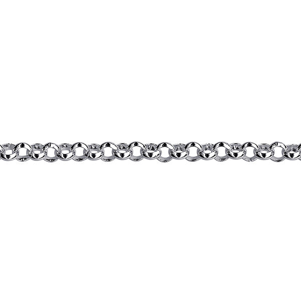 Sterling Silver Belcher Chain 45cms