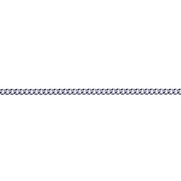 Sterling Silver Curb Chain 50cms