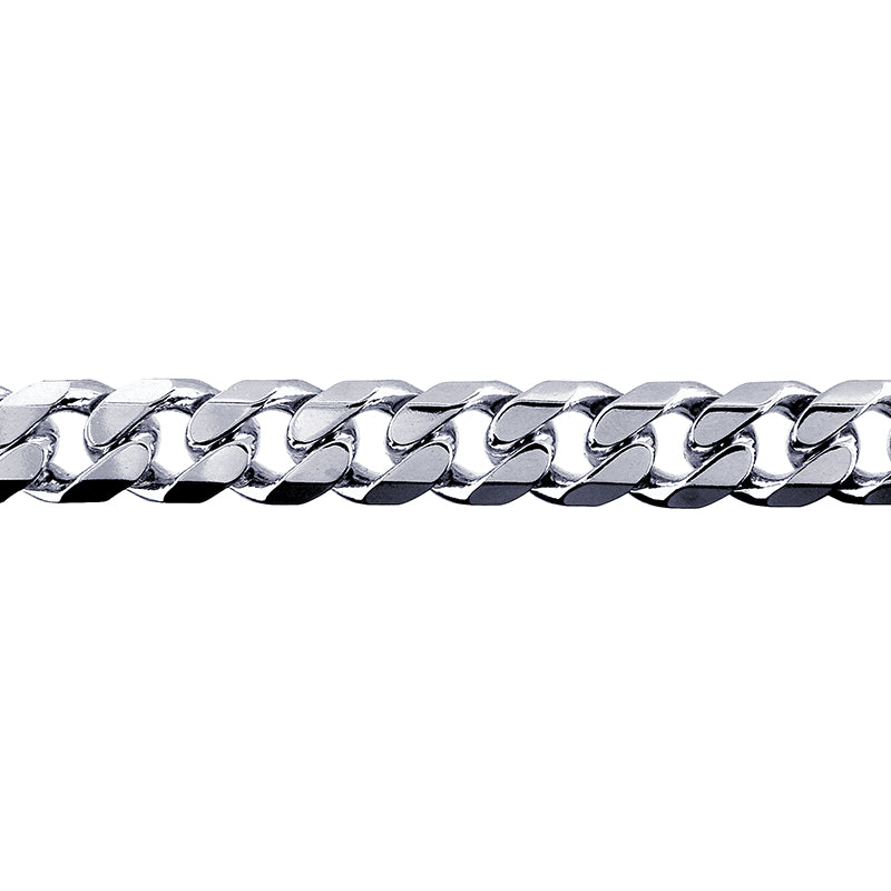 Sterling Silver Curb Chain 55cms