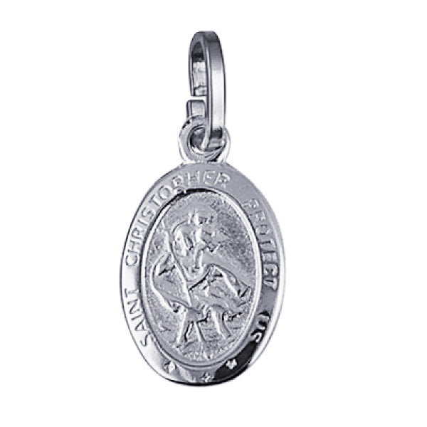 Sterling Silver St Christopher Charm
