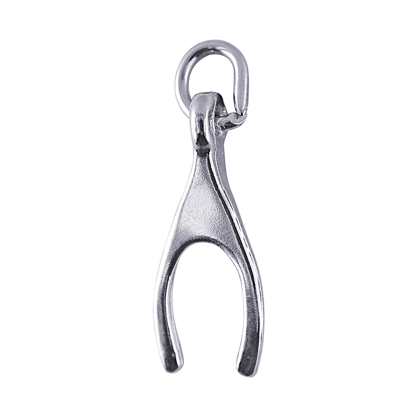 Sterling Silver Wishbone Charm