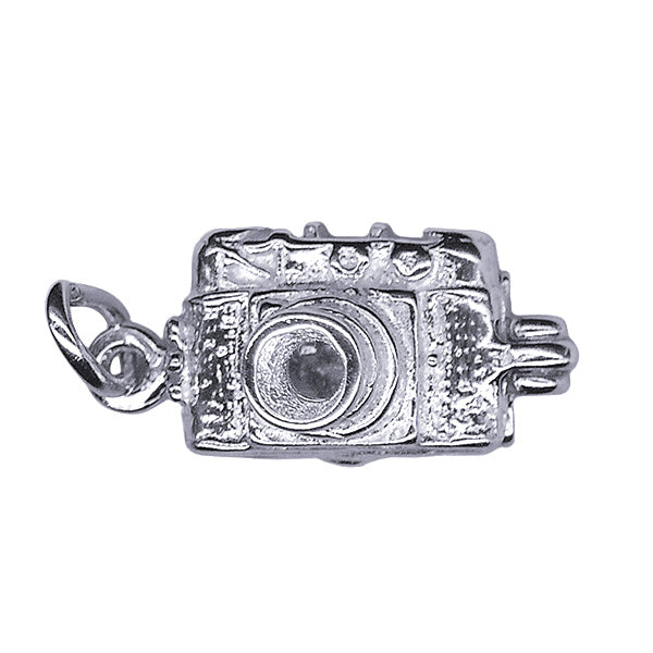 Sterling Silver Camera Charm