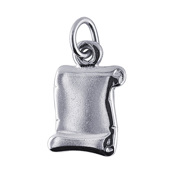 Sterling Silver Scroll Charm
