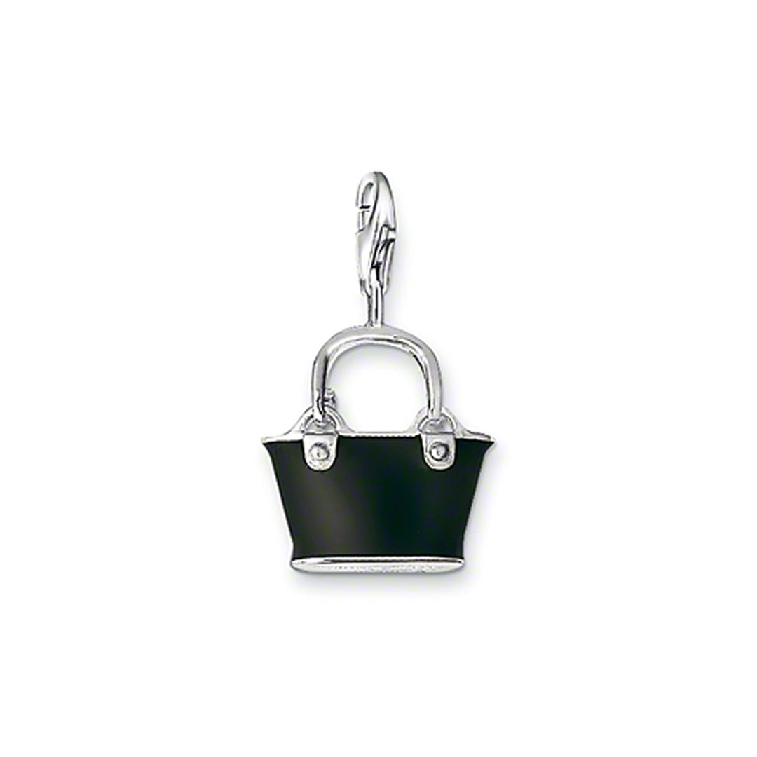 Charm Club Black Beach Bag Charm