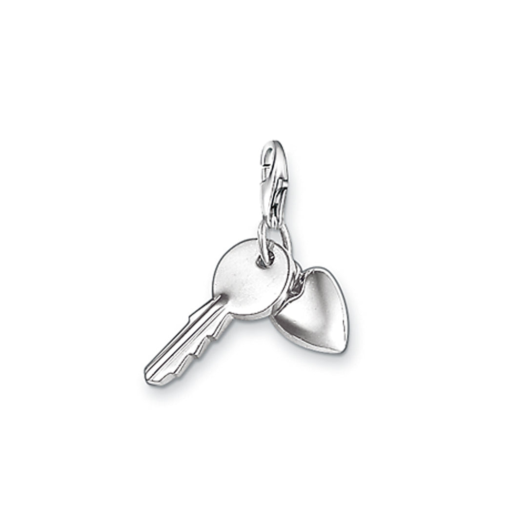 Charm Club Key & Heart Charm