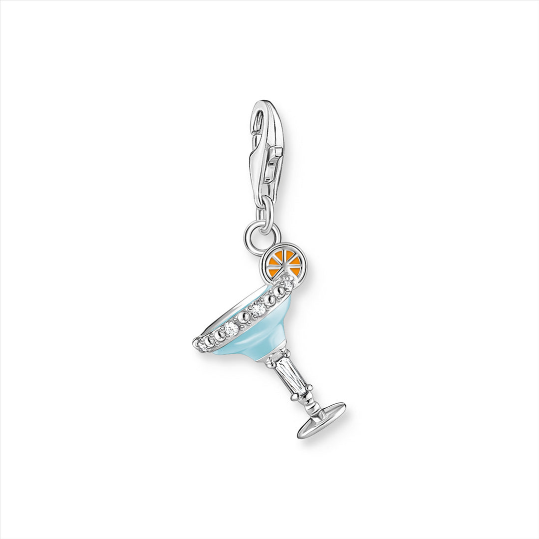 Charm Club Cocktail Glass Charm
