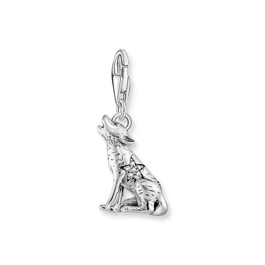 Charm Club Charmista Wolf Charm