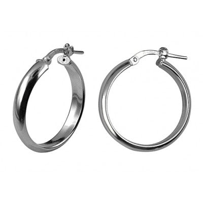 Sterling Silver Hoop Earrings