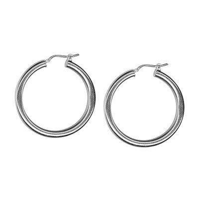 Sterling Silver Hoop Earrings