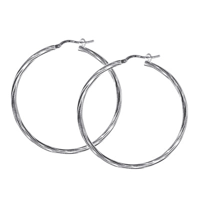 Sterling Silver Hoop Earrings