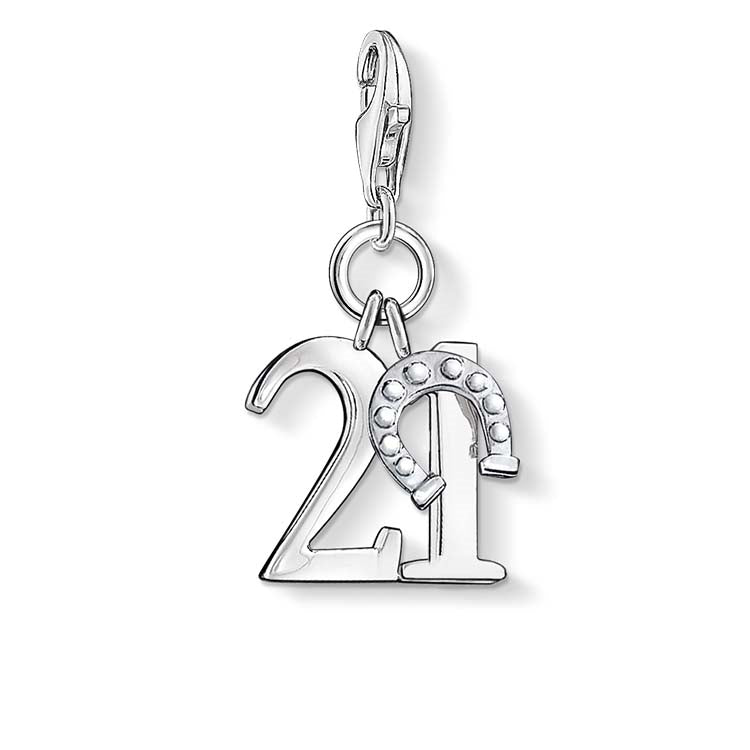 Charm Club Lucky "21" Charm