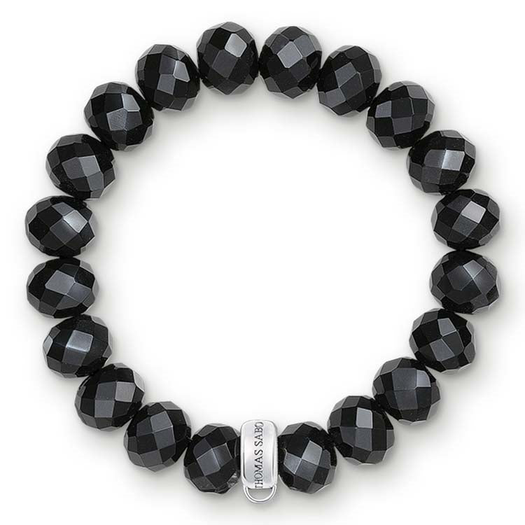 Thomas Sabo "Charm Club" Black Obsidian Bracelet