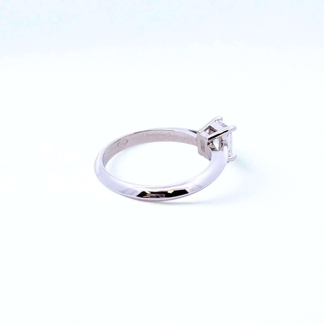 Custom Made Platinum Lab Grown Diamond Engagement Ring