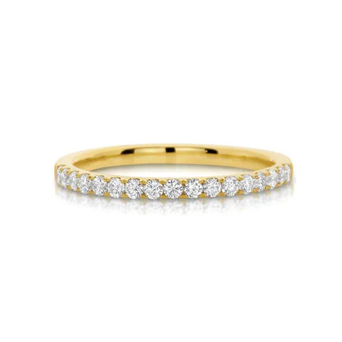 9ct Yellow Gold Lab Grown Diamond Ring