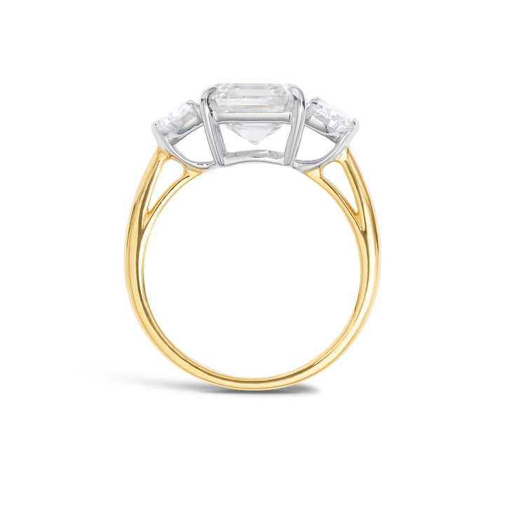 9ct Yellow Gold Lab Grown Diamond Ring
