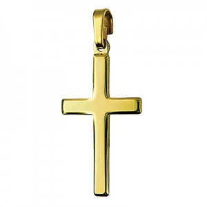 9ct Yellow Gold Cross Pendant