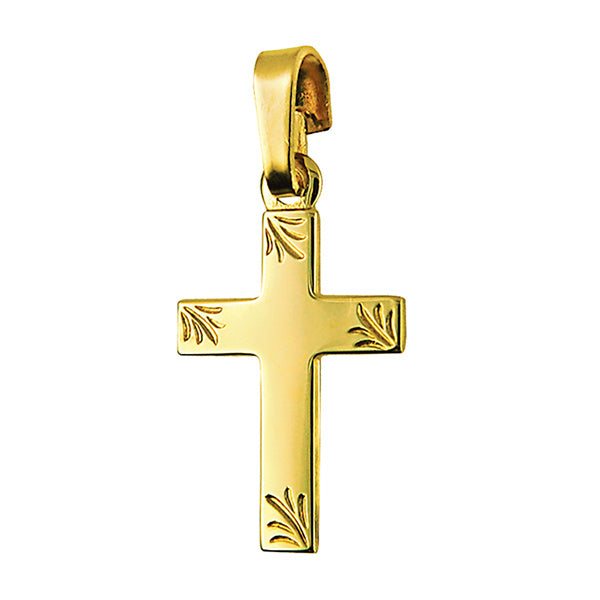 9CT Gold Fancy Cross