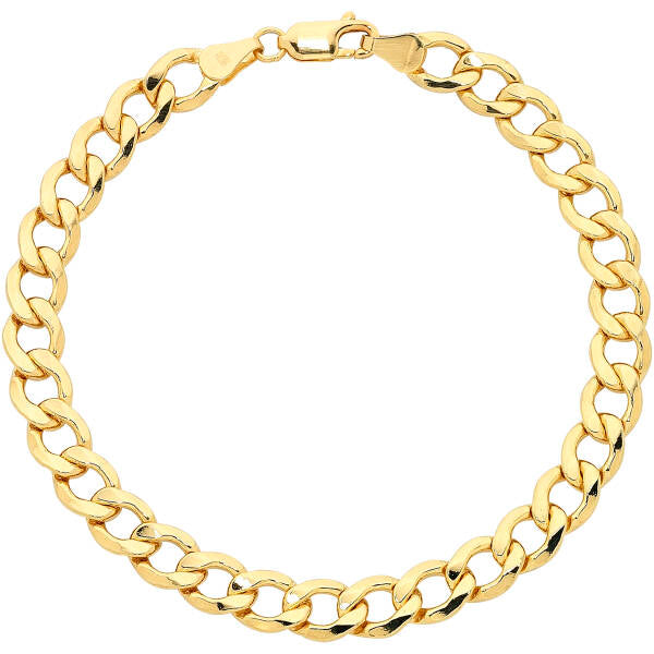 9ct Yellow Gold Silver Filled Bracelet