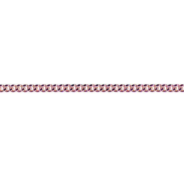 9ct Rose Gold Curb Chain