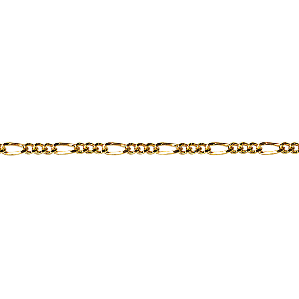 9ct Yellow Gold Figaro Chain