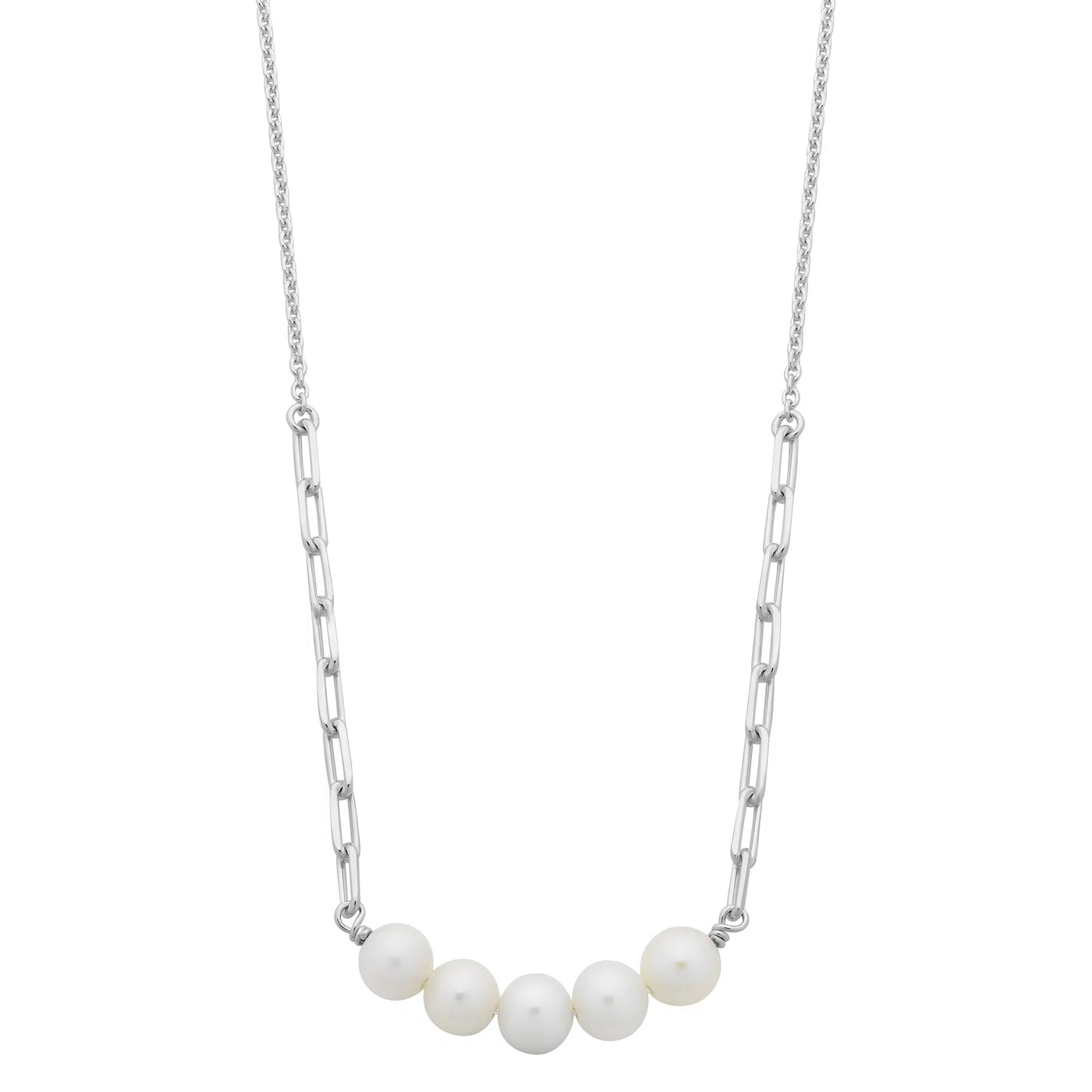 Sterling Silver Fresh Water Pearl Nacklace