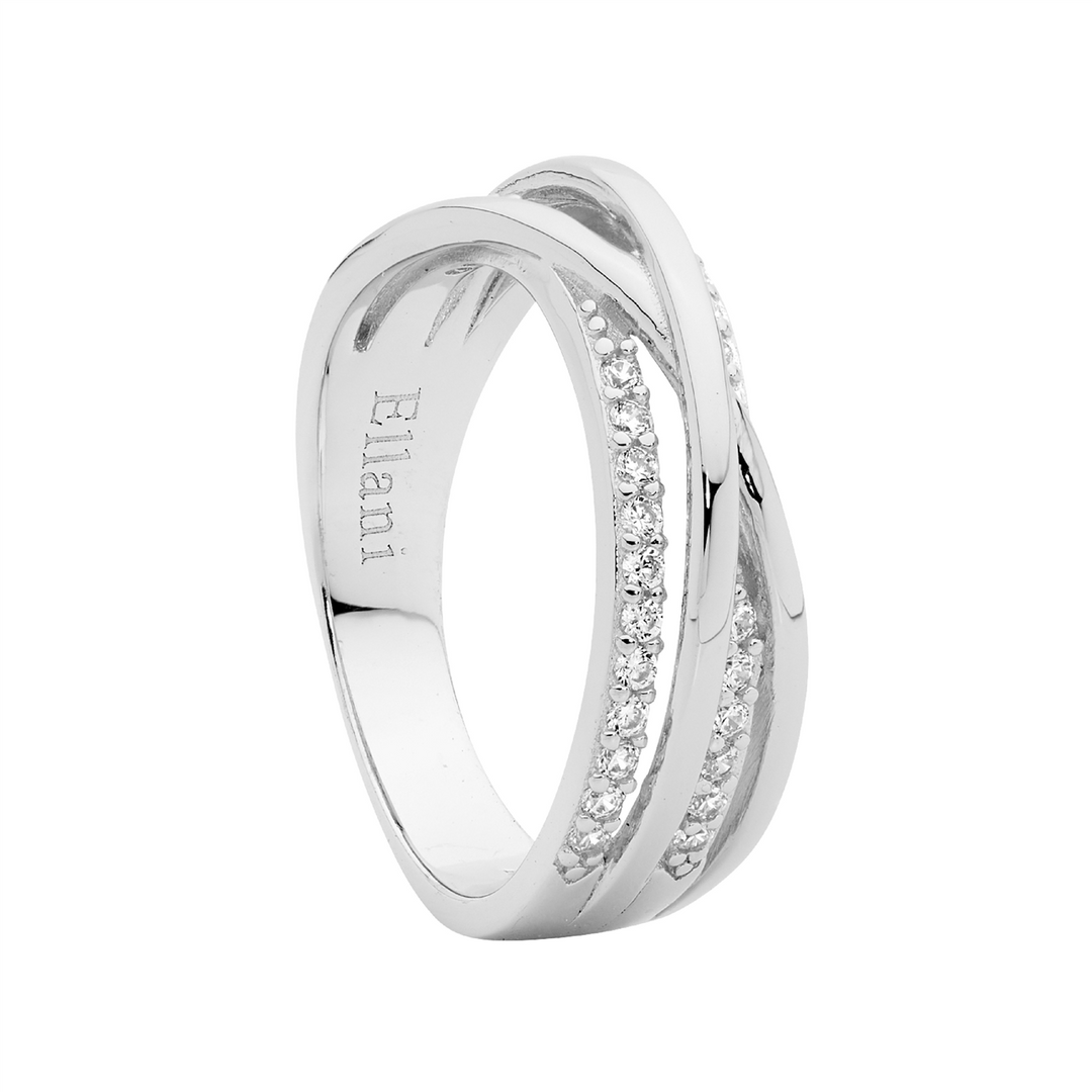Sterling Silver Cubic Zirconia Ring