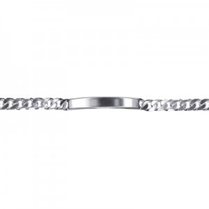 Sterling Silver Id Bracelet