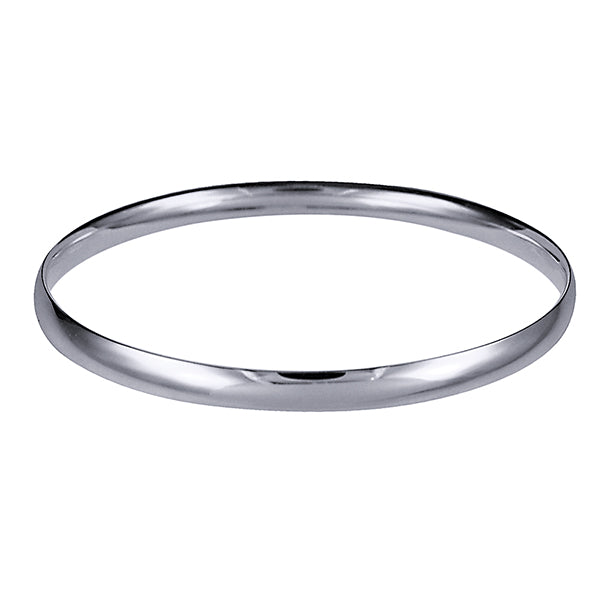 Sterling Silver Comfort Fit Bangle