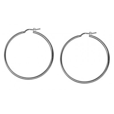 Sterling Silver Hoop Earrings