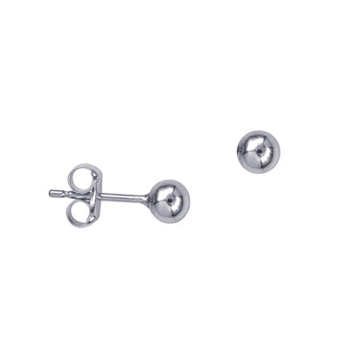 Sterling Silver Ball Studs 5mm