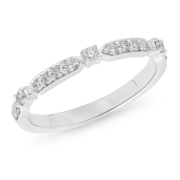 Claw Set Brilliant Cut Wedding Ring