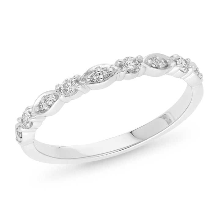 Claw Set Brilliant Cut Wedding Ring