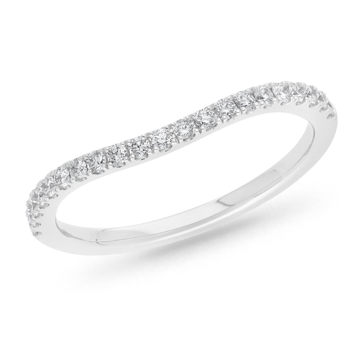 Mirco Claw Set Brilliant Cut Wedding Ring