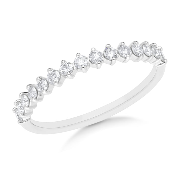 Claw Set Brilliant Cut Wedding Ring