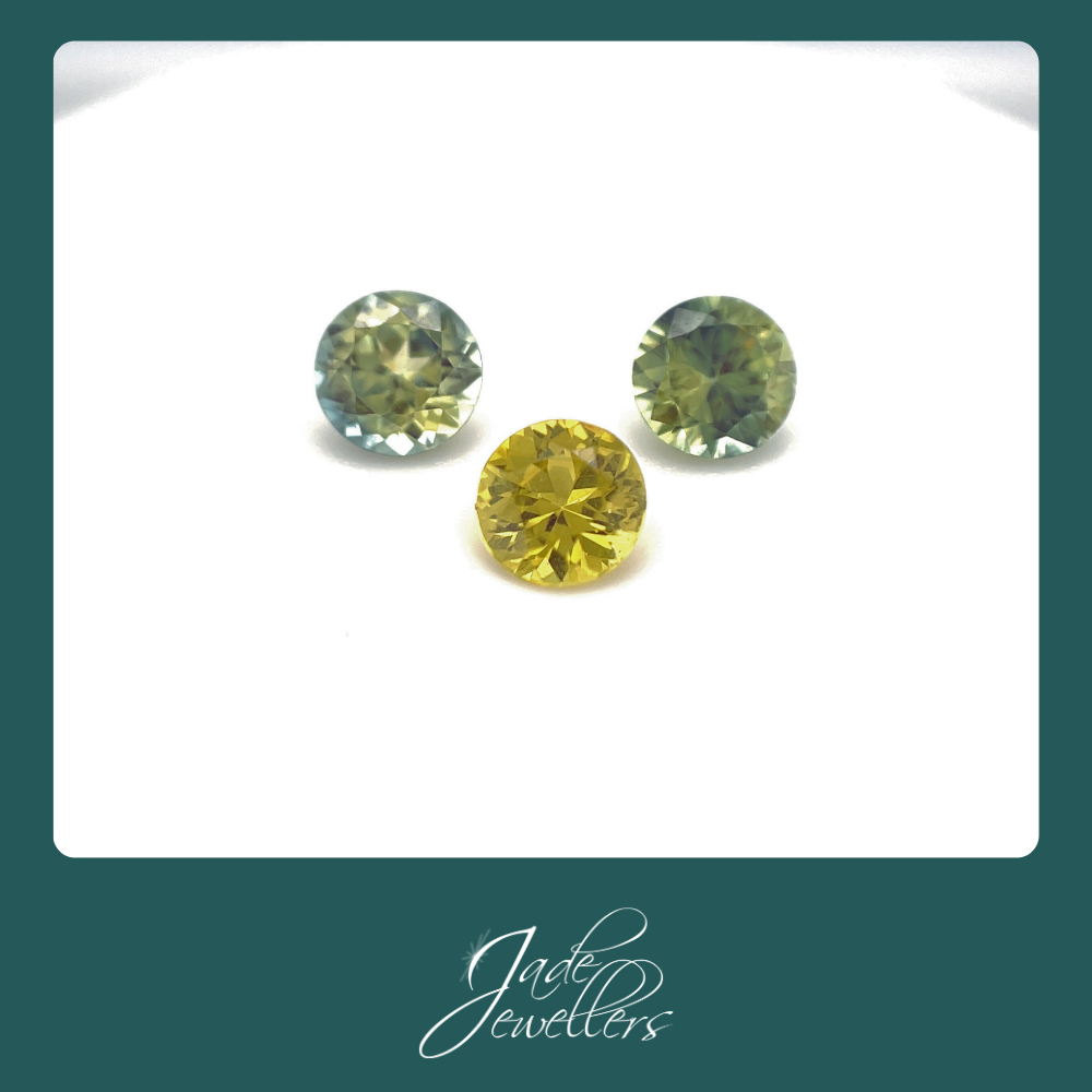 Custom Made 9ct Yellow Gold Australian Sapphire Ring