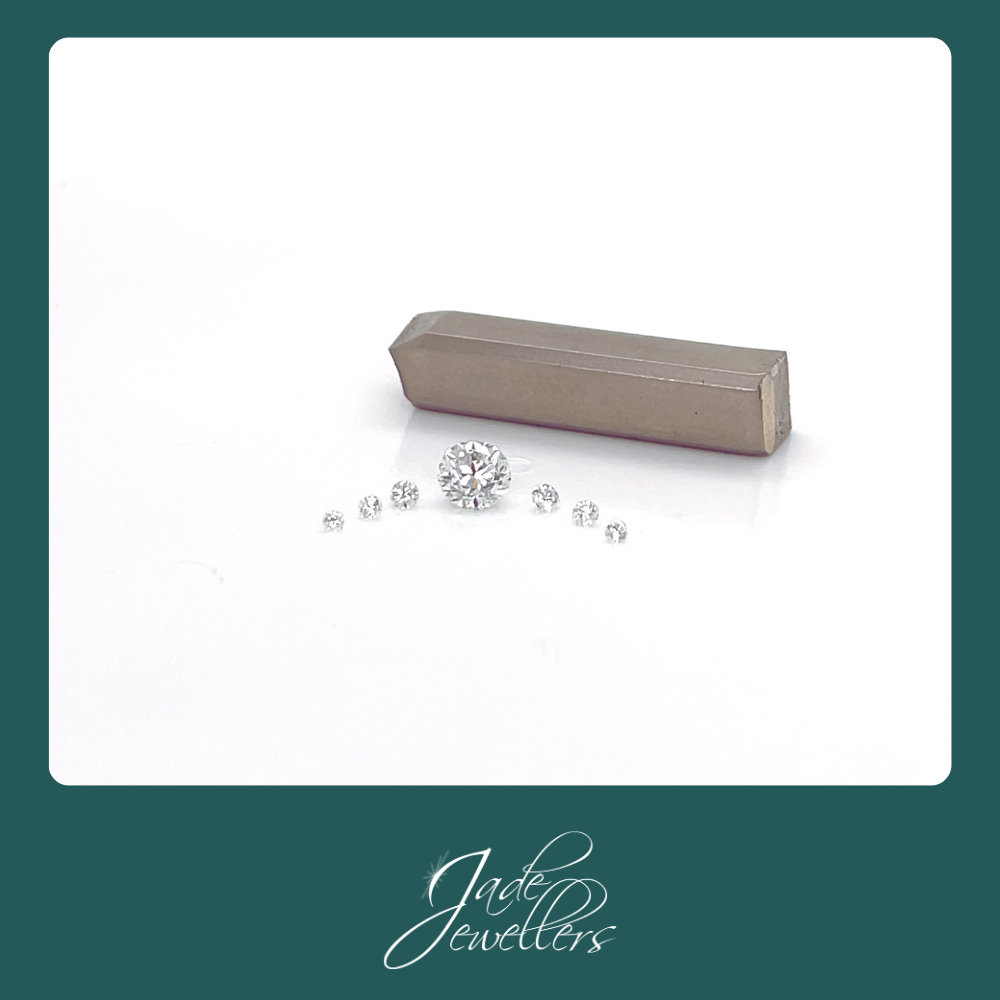 Custom Made 18ct White Gold Diamond Engagement Ring