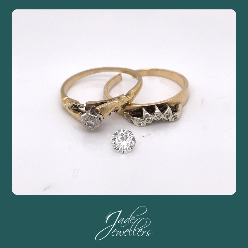 Custom Made 18ct Yellow Gold Engagement Ring