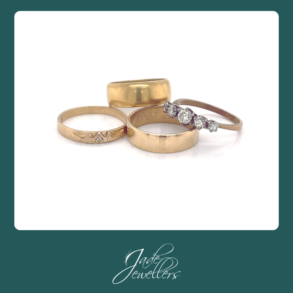 Custom Made 18ct Yellow & White Gold Diamond Ring