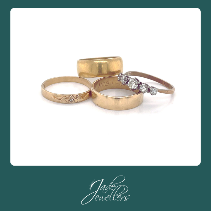 Custom Made 18ct Yellow & White Gold Diamond Ring