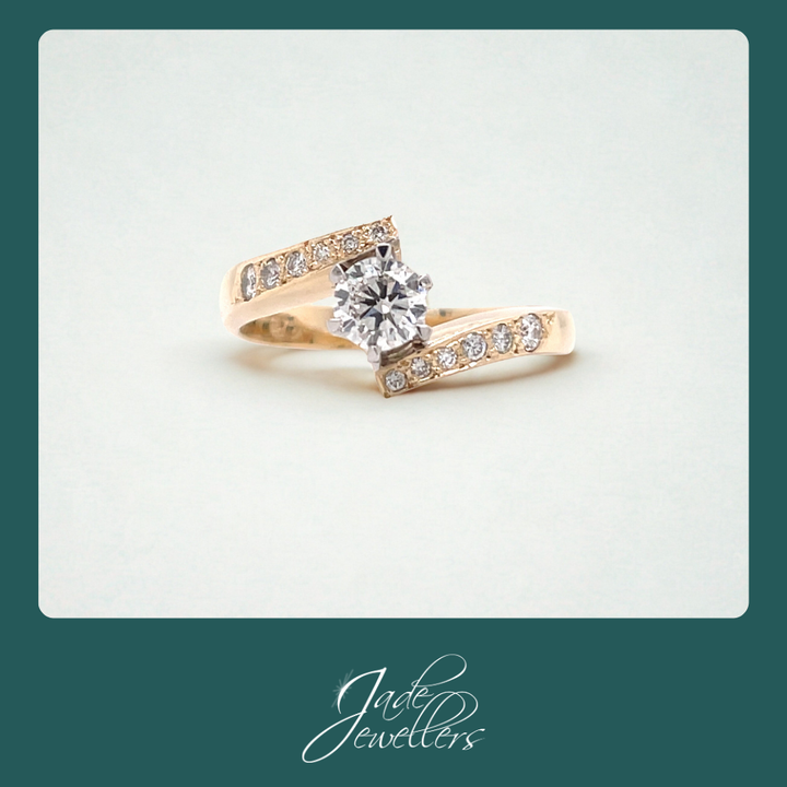 Custom Made 18ct Yellow Gold Engagement Ring