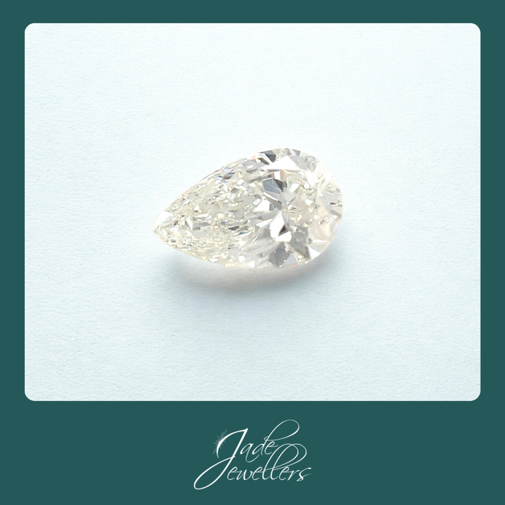 Custom Made 18ct White Gold Diamond Engagement Ring