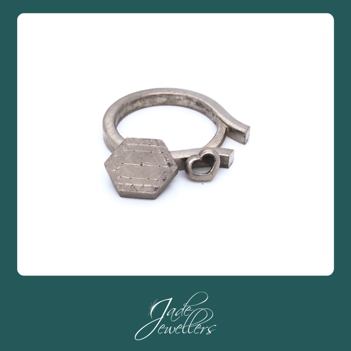 Custom Made 18ct White Gold Diamond Engagement Ring