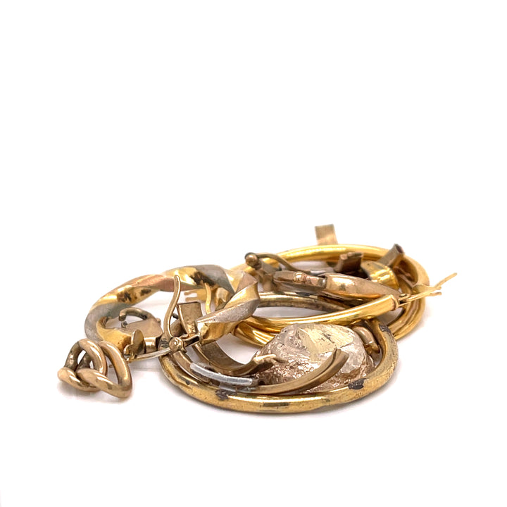 Custom Made 9ct Yellow & White Gold Diamond Ring