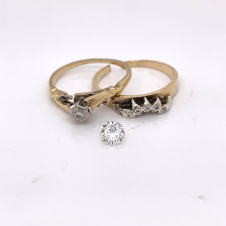 Custom Made 18ct Yellow Gold Engagement Ring