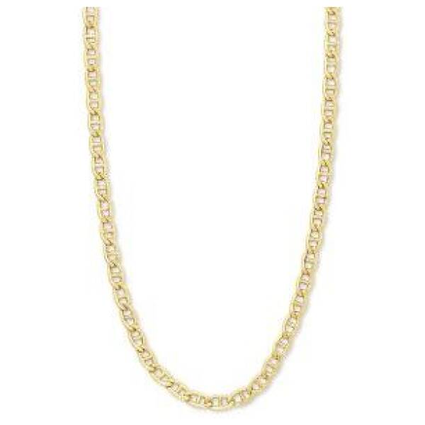 9ct Yellow Gold Silver Filled Chain